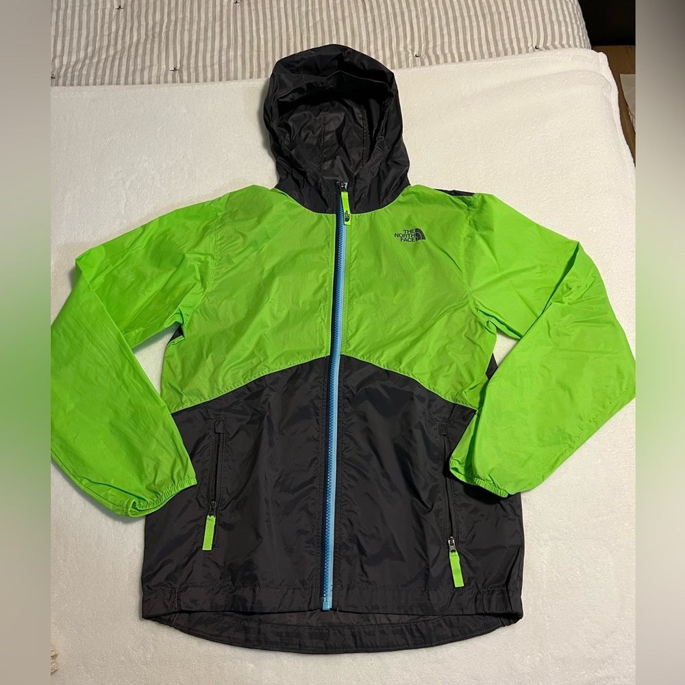 The North Face Kids Jacket - Black and Green